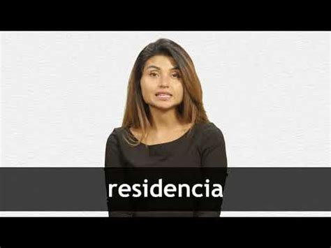 residencia in english|residencia translation in English .